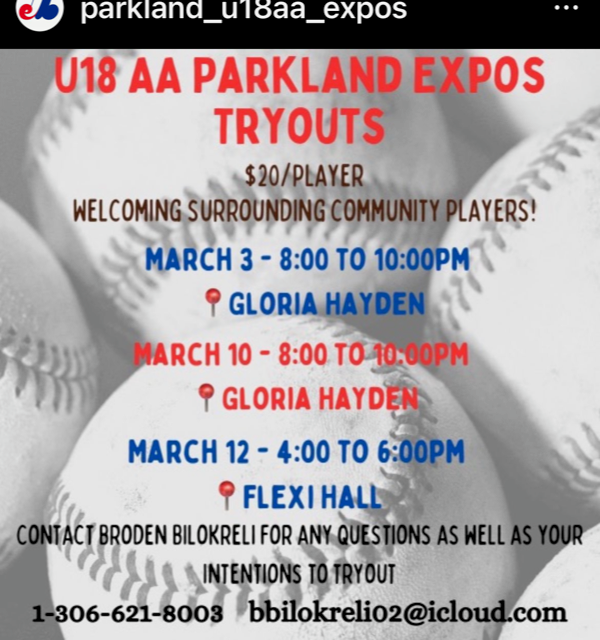 18U tryouts